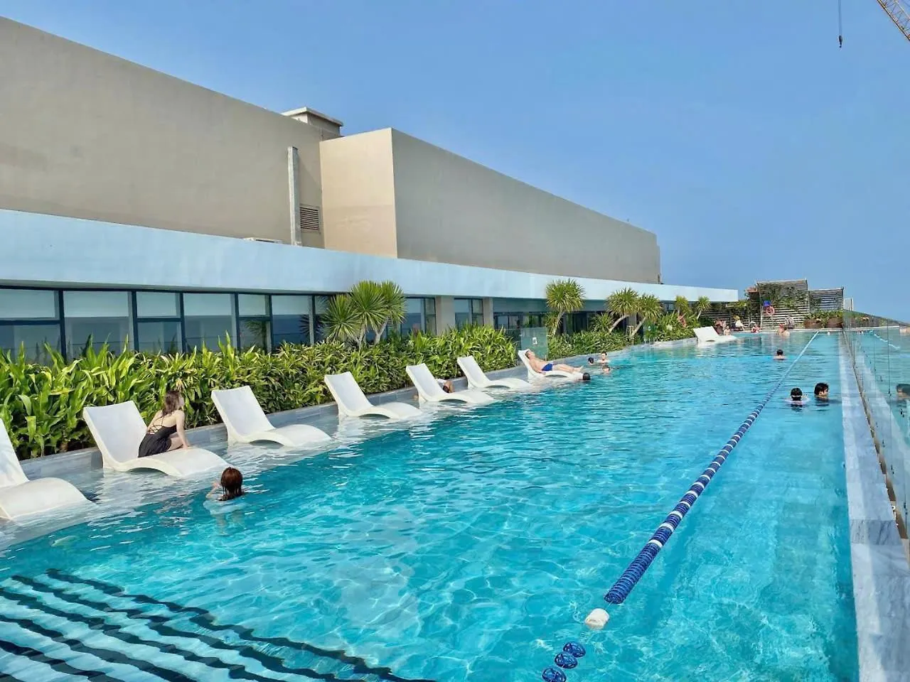 Vung Tau Can Ho 1-2-3Phong The Song Ho Boi Vo Cuc Trang Homestay 0*, 붕타우 베트남