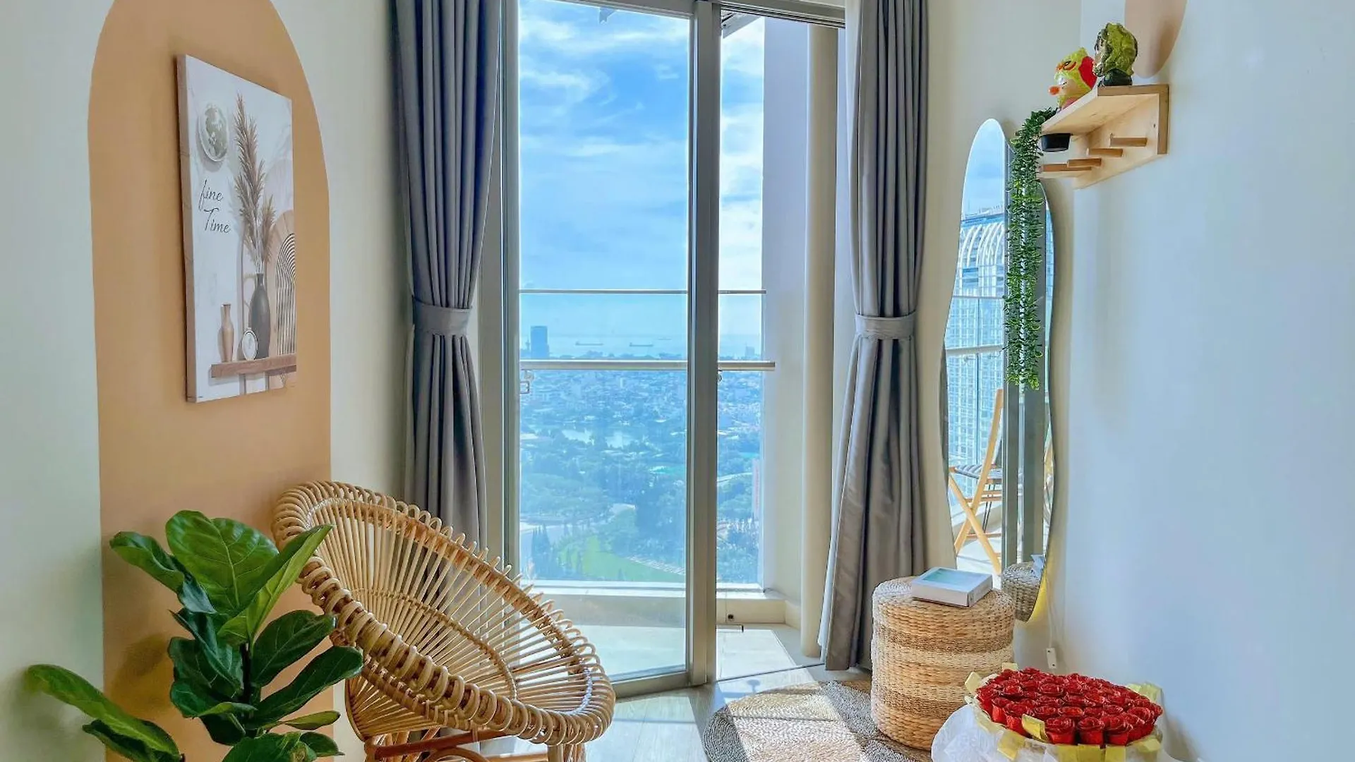Vung Tau Can Ho 1-2-3Phong The Song Ho Boi Vo Cuc Trang Homestay 0*, Vũng Tàu